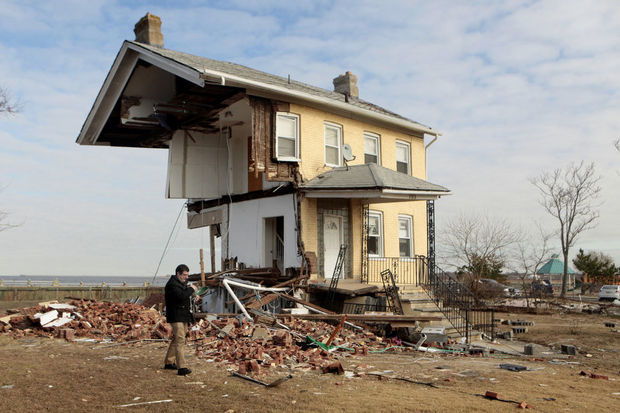 Hurricane Sandy Half House